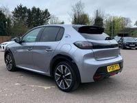 Used Peugeot e-208 GT-line 98 kW (134 HP) 2020 Grey Hatchback