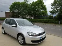 Used VW Golf VI Match 103 HP (75 kW) 2011 Silver Hatchback