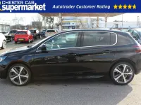Used Peugeot 308 GT-line 130 HP (95 kW) 2019 Black Hatchback