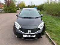 Used Nissan Note Acenta Premium 2016 Black Hatchback