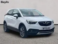 Used Vauxhall Crossland X Elite 130 HP (95 kW) 2021 White SUV