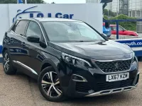 Used Peugeot 3008 GT-line 130 HP (95 kW) 2017 Black SUV