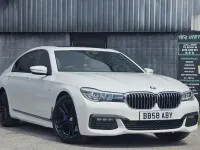 Used BMW 740L M Sport 2018 White Sedan