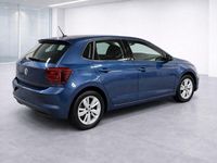Used VW Polo SE 95 HP (69 kW) 2020 Blue Hatchback