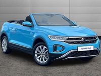 Used VW T-Roc Cabriolet Style 150 HP (110 kW) 2024 Blue Cabriolet