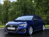 Used Audi A3 Sportback S-Line 110 HP (80 kW) 2024 Blue Hatchback