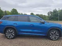 Used Skoda Kodiaq SportLine 190 HP (139 kW) 2025 Race blue metallic SUV