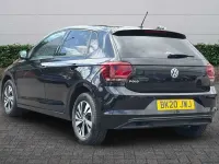 Used VW Polo Match 95 HP (69 kW) 2020 Black Hatchback