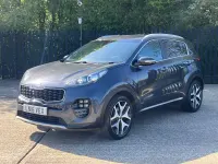 Used Kia Sportage GT-Line 177 HP (130 kW) 2016 Silver SUV