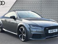 Used Audi TTS Black Edition 310 HP (228 kW) 2018 Daytona grey pearl effect Coupe