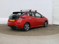 Used Nissan Leaf Acenta 110 kW (150 HP) 2020 Red Hatchback