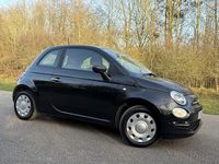 Used Fiat 500 Pop 69 HP (50 kW) 2016 Black Hatchback