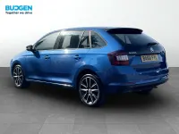 Used Skoda Rapid Sport 110 HP (80 kW) 2017 Blue Hatchback