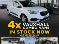 Used Vauxhall Combo Sportive 100 HP (73 kW) 2020 White MPV