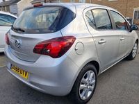 Used Vauxhall Corsa Design Edition 90 HP (66 kW) 2017 Silver Hatchback