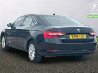 Used Skoda Superb SE 150 HP (110 kW) 2019 Black Hatchback