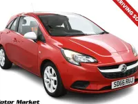 Used Vauxhall Corsa 75 HP (55 kW) 2016 Red Hatchback