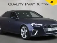 Używany Audi A4 S-Line 163 KM (119 kW) 2020 Niebieski Sedan/Limuzyna