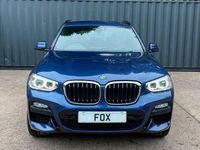 Used BMW X3 M Sport 190 HP (139 kW) 2018 Blue SUV