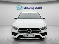 Used Mercedes CLA200 AMG line 163 HP (119 kW) 2022 White Coupe