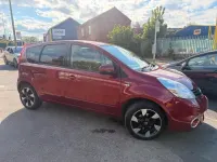 Używany Nissan Note N-TEC 110 KM (80 kW) 2013 Czerwony Hatchback