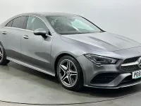 Used Mercedes CLA220 AMG line 190 HP (139 kW) 2019 Grey Coupe