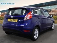 Used Ford Fiesta Zetec 82 HP (60 kW) 2014 Blue Hatchback