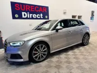 Used Audi A3 S-Line 190 HP (139 kW) 2017 Silver Hatchback