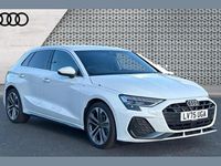 Used Audi A3 S-Line 113 HP (83 kW) 2025 White Hatchback