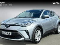 Used Toyota C-HR 122 HP (89 kW) 2023 Silver metallic (metallic paint) SUV