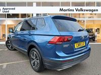 Second-hand VW Tiguan Allspace SE 150 CP (110 kW) 2018 Albastru SUV