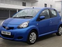 Used Toyota Aygo 67 HP (49 kW) 2010 Blue Hatchback