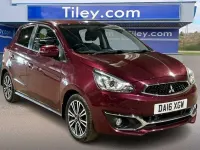 Used Mitsubishi Mirage 79 HP (58 kW) 2016 Mauve/purple Hatchback