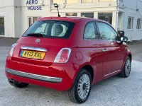 Used Fiat 500 Lounge 69 HP (50 kW) 2013 Red Hatchback