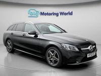 Used Mercedes C300e AMG line 320 HP (235 kW) 2021 Black Estate