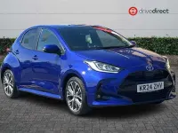 Used Toyota Yaris 2024 Blue Hatchback