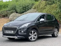Used Peugeot 3008 Allure 120 HP (88 kW) 2015 Black Estate