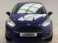 Used Ford Fiesta Zetec 2015 Blue Hatchback