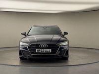 Used Audi A7 Sportback S-Line 204 HP (150 kW) 2022 Firmament blue Hatchback