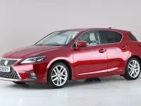 Used Lexus CT200h 136 HP (100 kW) 2018 Red Hatchback