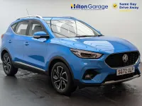 Used MG ZS Exclusive 106 HP (77 kW) 2022 Blue SUV