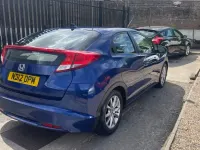 Used Honda Civic ES 150 HP (110 kW) 2012 Blue Hatchback