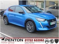 Used Peugeot e-208 Allure+ 100 kW (136 HP) 2023 Blue Hatchback