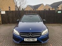 Used Mercedes C220 AMG line 2016 Blue Estate