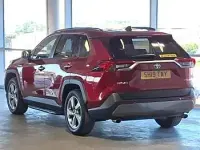 Used Toyota RAV4 Hybrid 222 HP (163 kW) 2019 Red SUV