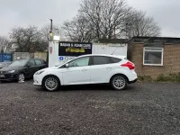 Used Ford Focus Zetec 2013 White Hatchback