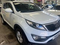 Begagnad Kia Sportage 2011 Vit SUV