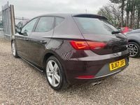 Used Seat Leon FR 184 HP (135 kW) 2017 Mauve/purple Hatchback