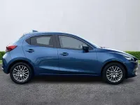 Usado Mazda 2 Inclusive 2022 Azul Citadino