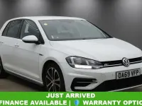 Used VW Golf VII R-line 150 HP (110 kW) 2019 White Hatchback